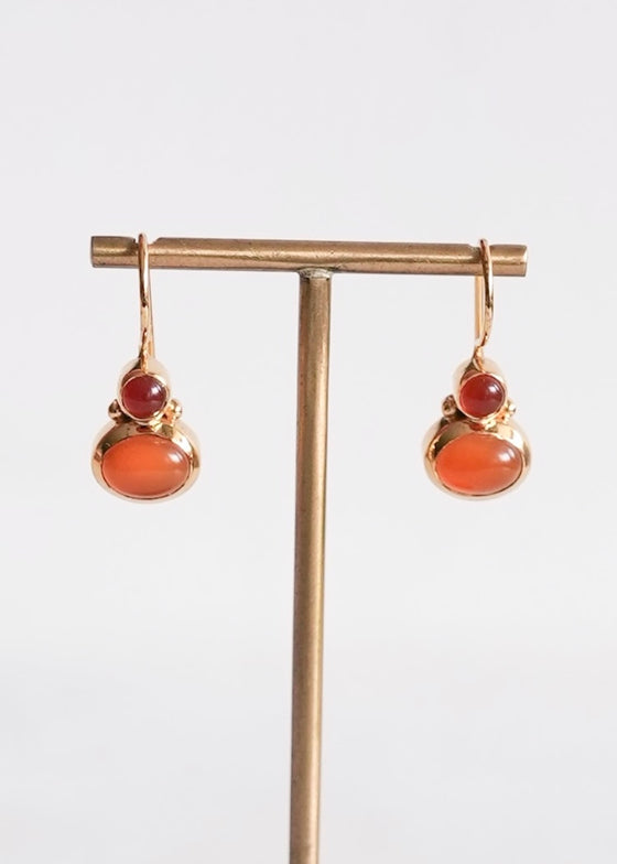 Stephen Estelle | Carnelian Earrings