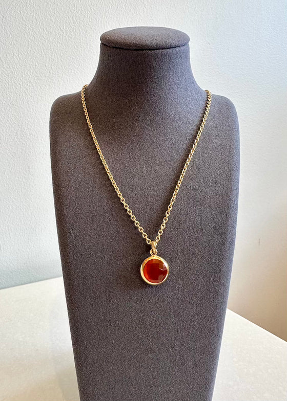Stephen Estelle | Carnelian Necklace