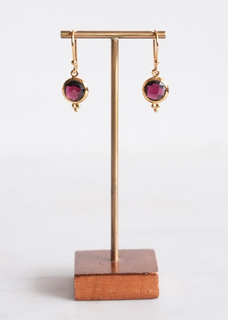 Stephen Estelle | Garnet Earrings