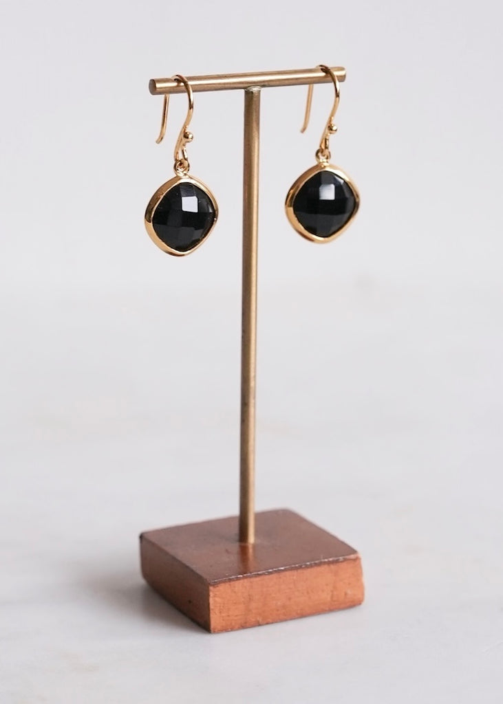 Stephen Estelle | Onyx Earrings