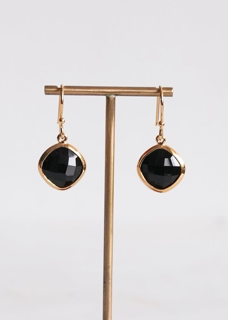 Stephen Estelle | Onyx Earrings
