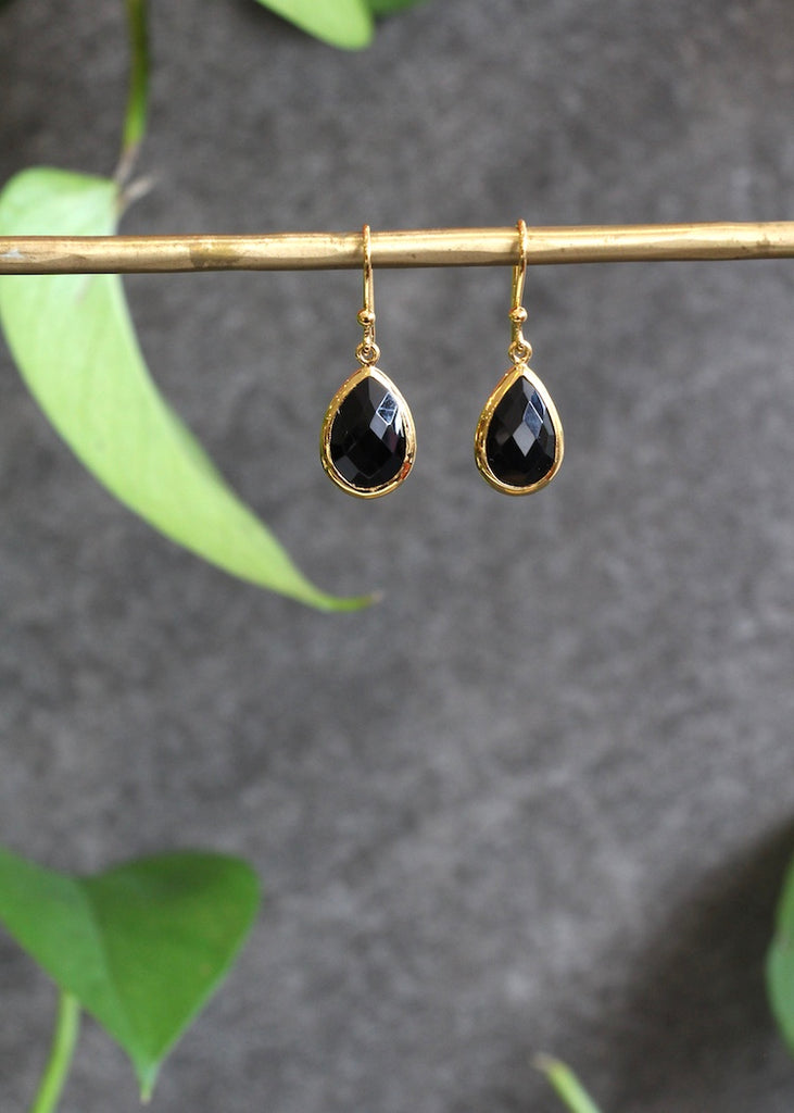 Stephen Estelle | Onyx Earrings