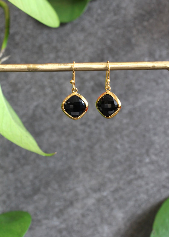 Stephen Estelle | Onyx Earrings