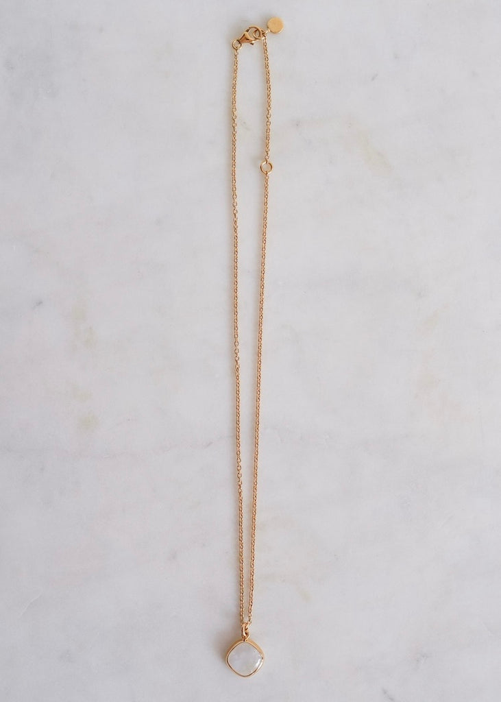 Stephen Estelle | Rainbow Moonstone Necklace