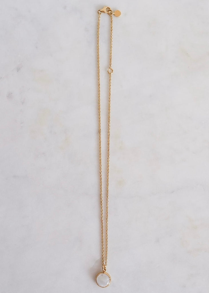 Stephen Estelle | Rainbow Moonstone Necklace