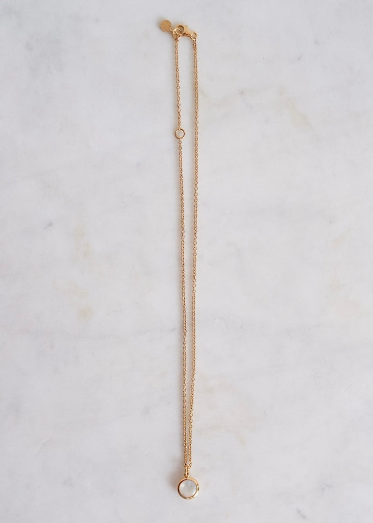 Stephen Estelle | Rainbow Moonstone Necklace