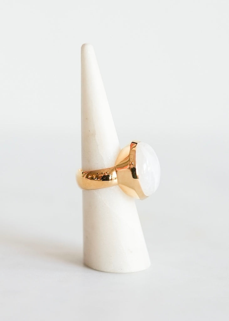 Stephen Estelle | Rainbow Moonstone Ring
