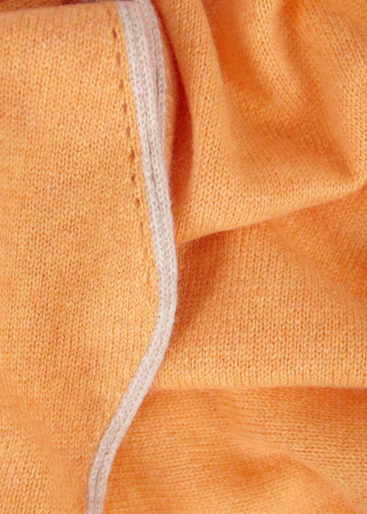 Stone Cashmere | Diamond Scarf | Marigold