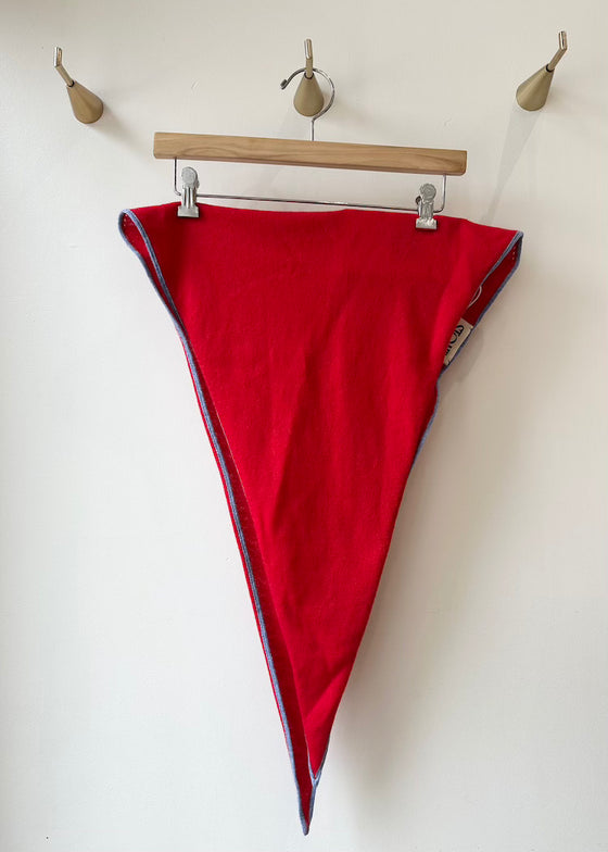 Stone Cashmere | Diamond Scarf | Oriental Red + Stone