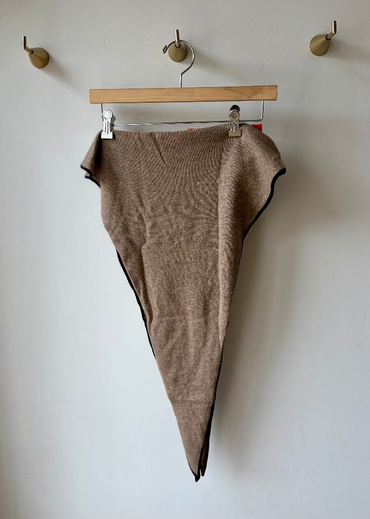 Stone Cashmere | Diamond Scarf | Sand