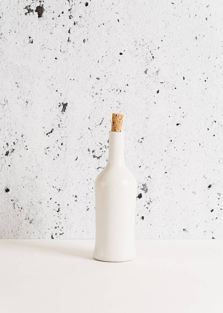 Stoneware Olive Oil Bottle | 21 oz