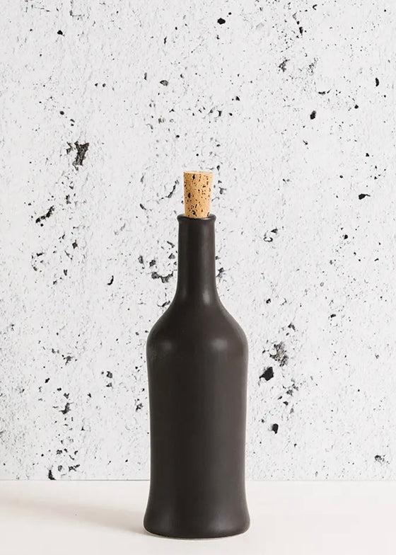 Stoneware Olive Oil Bottle | 21 oz