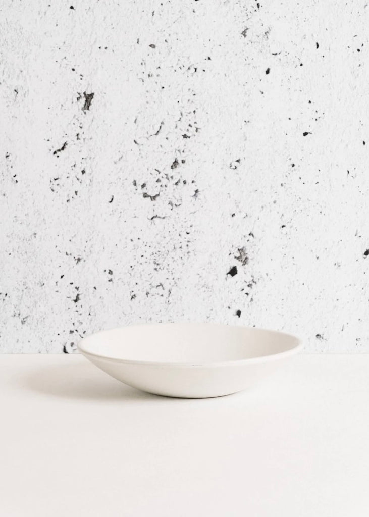 Stoneware Pasta Plate | Organic Shape 9.4"