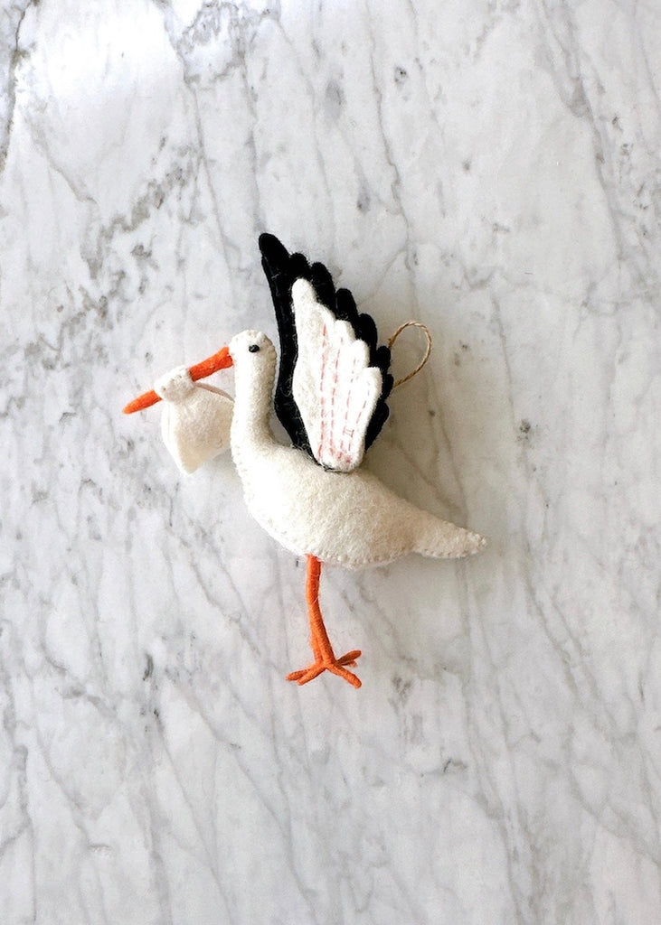 Stork Ornament