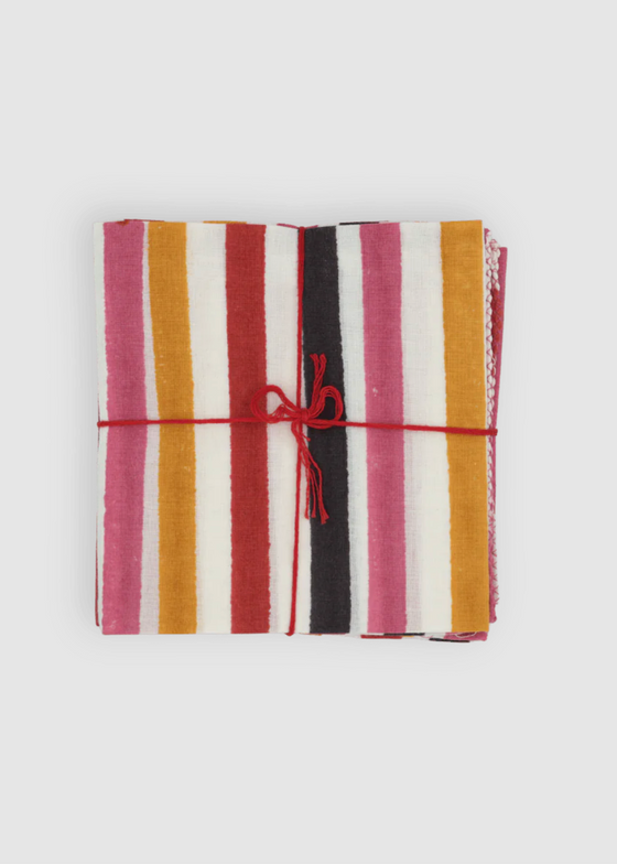 Suzette à Table | Axel Tomato Napkins | S/4