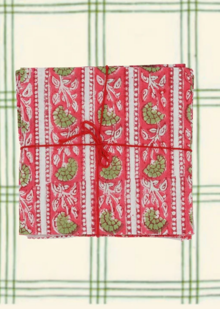 Suzette à Table | Bruyere Peonie Napkins | S/4