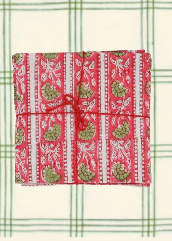 Suzette à Table | Bruyere Peonie Napkins | S/4