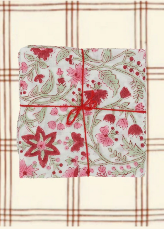 Suzette à Table | Chrysantheme Brigitte Napkins | S/4