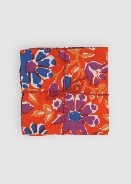 Suzette à Table | Geranium Sangria Napkins | S/4