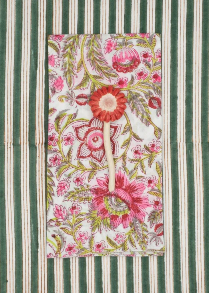 Suzette à Table | Gypsophil Pasteque Napkins | S/4
