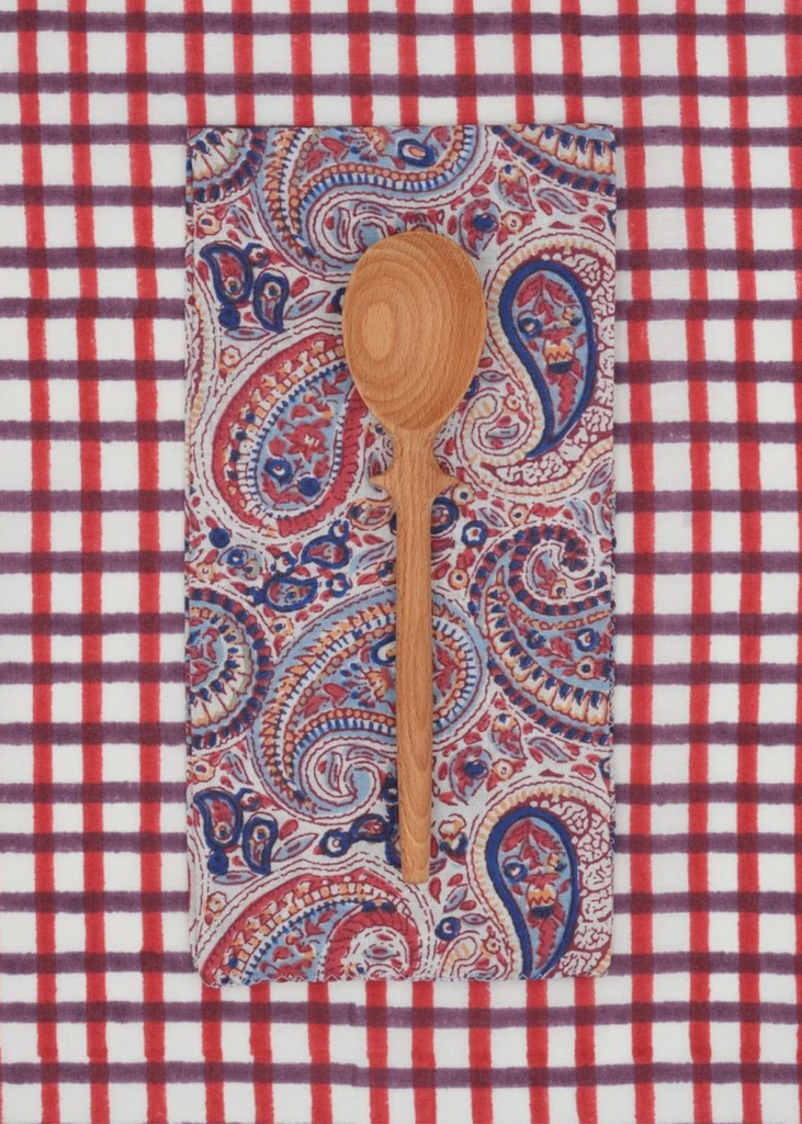 Suzette à Table | Pepper Bluestone Napkins | S/4