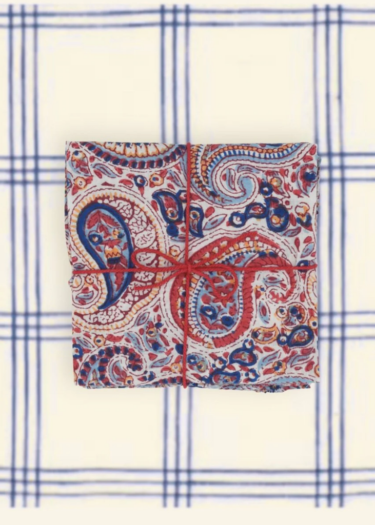 Suzette à Table | Pepper Bluestone Napkins | S/4
