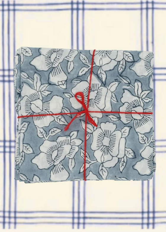 Suzette à Table | Primrose Ciel Napkins | S/4
