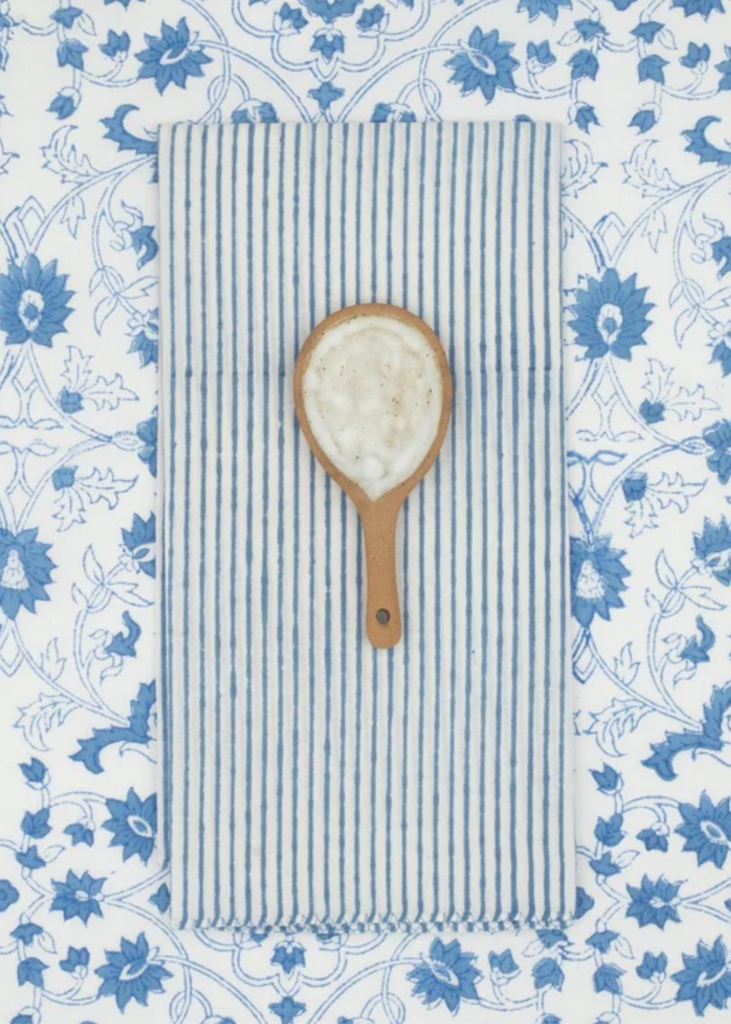 Suzette à Table | Stripe Bleuet Napkins | S/4