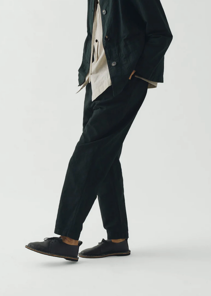 TOAST | Alix Micro Houndstooth Cotton Trousers