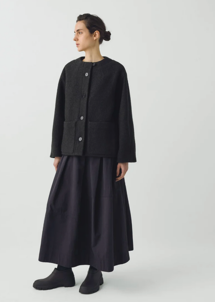 TOAST | Boiled Wool Short Coat