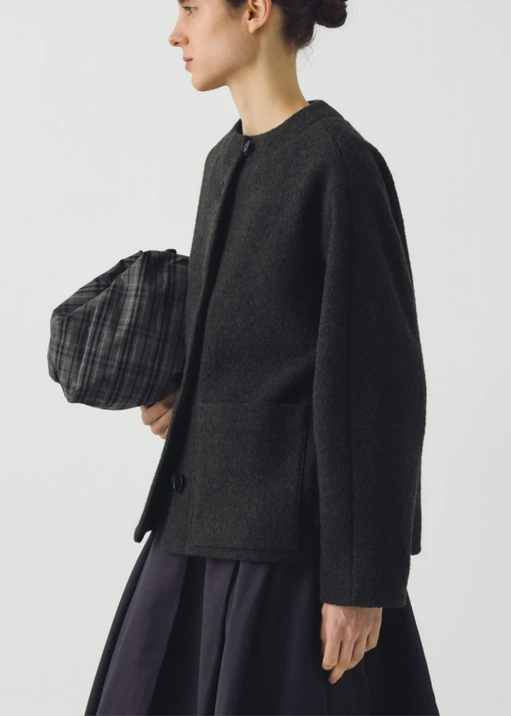 TOAST | Boiled Wool Short Coat