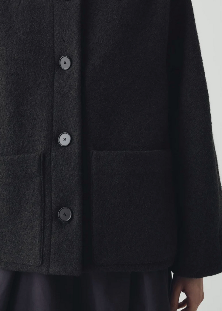 TOAST | Boiled Wool Short Coat