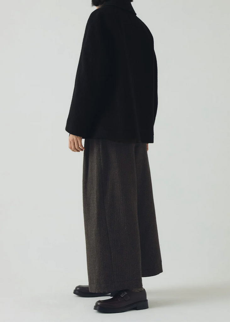 TOAST | Boiled Wool Textured Short Coat