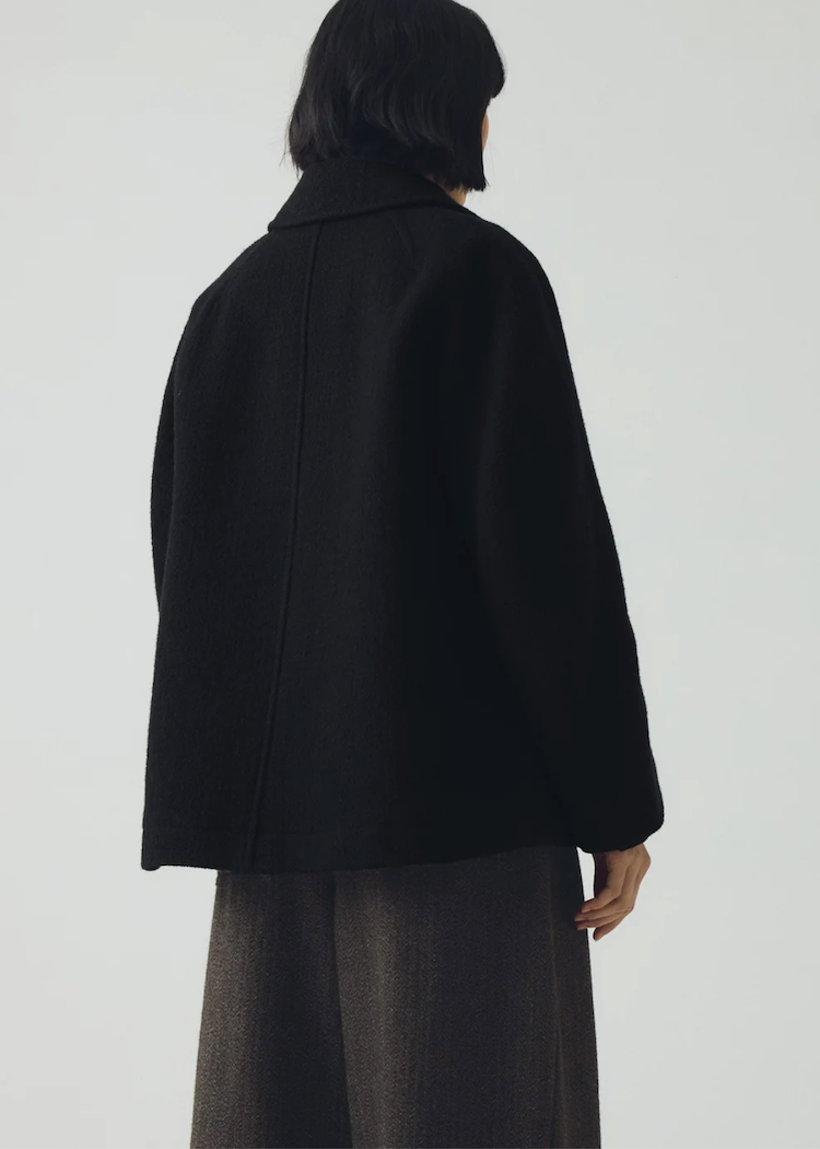 TOAST | Boiled Wool Textured Short Coat - The Phoenix TOAST | Boiled Wool Textured Short Coat - The Phoenix