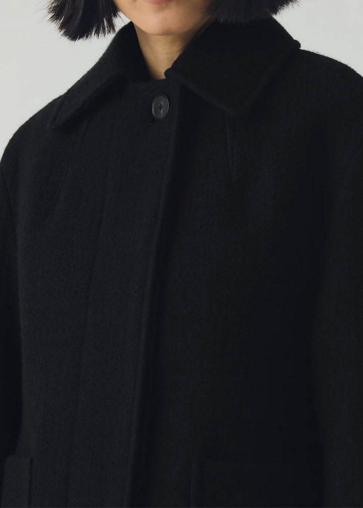 TOAST | Boiled Wool Textured Short Coat