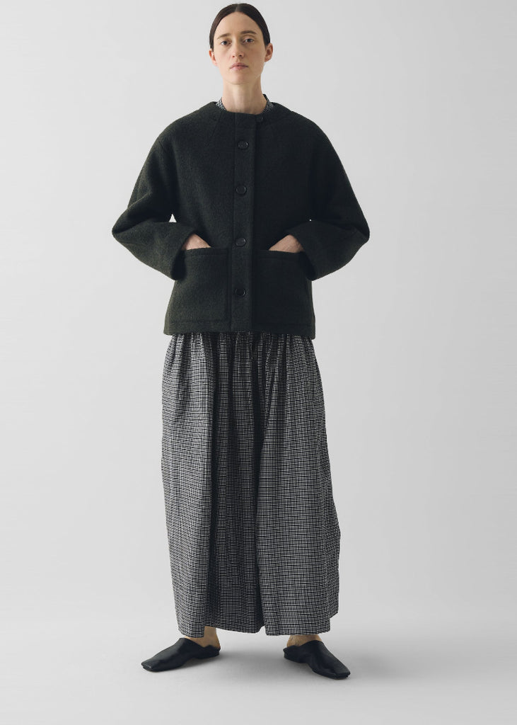 TOAST | Boiled Wool Short Coat