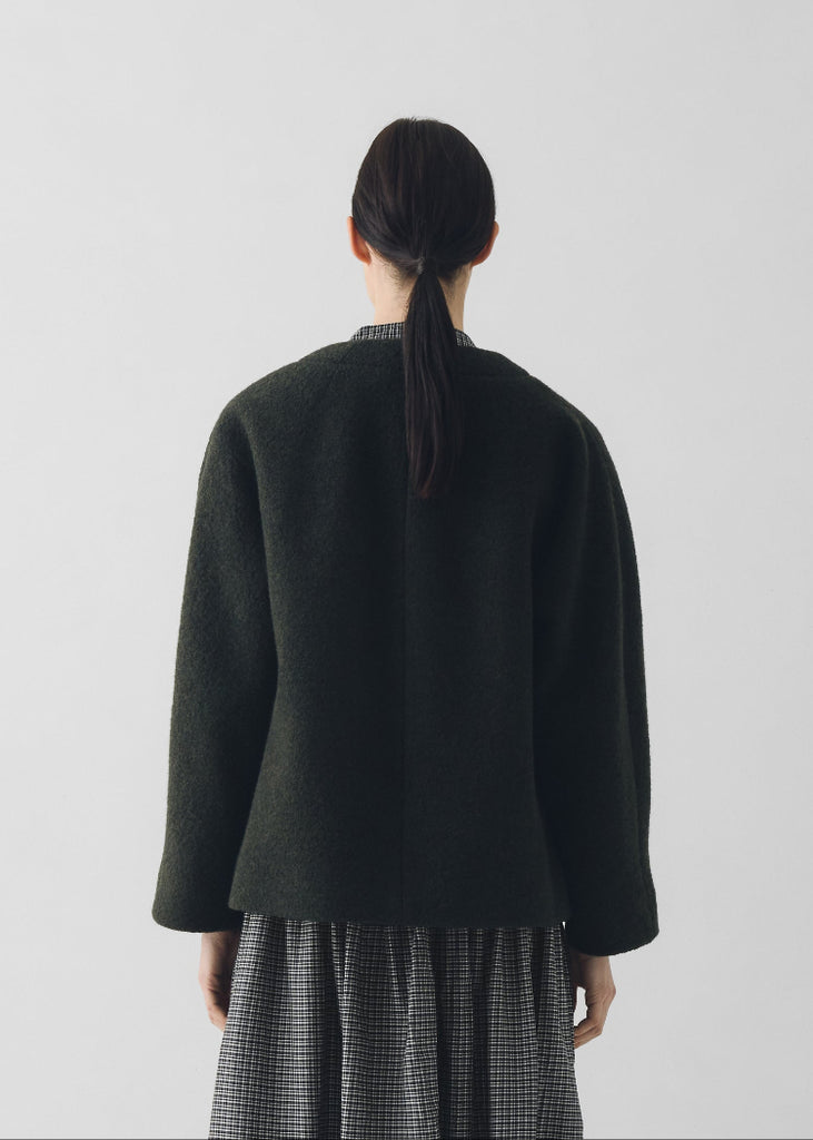 TOAST | Boiled Wool Short Coat