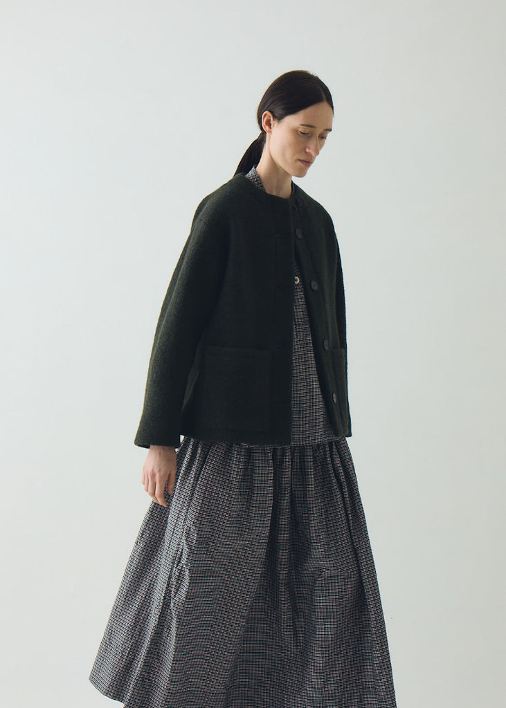 TOAST | Boiled Wool Short Coat