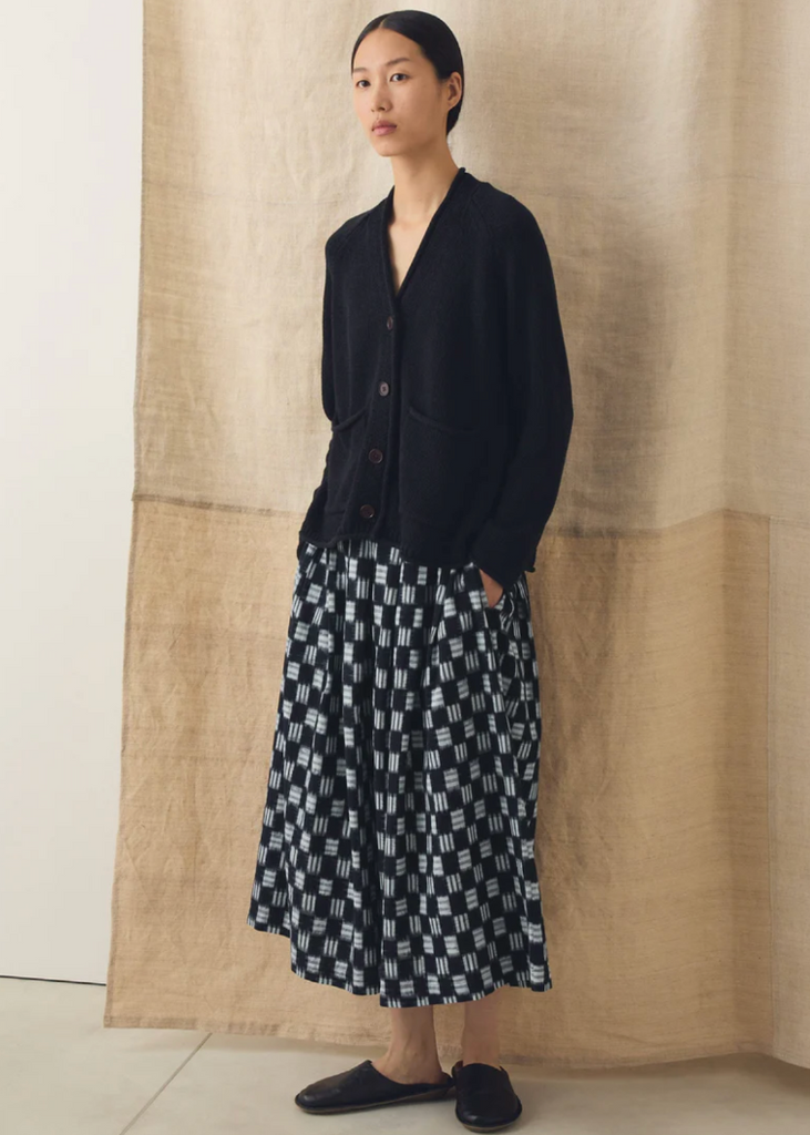 TOAST | Cotton Linen V Neck Cardigan