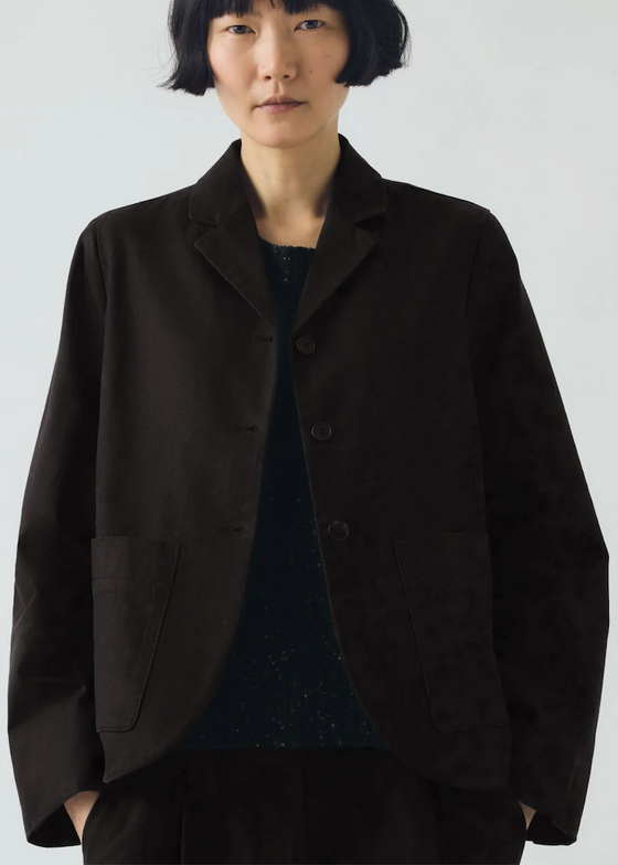 TOAST | Cotton Wool Herringbone Jacket