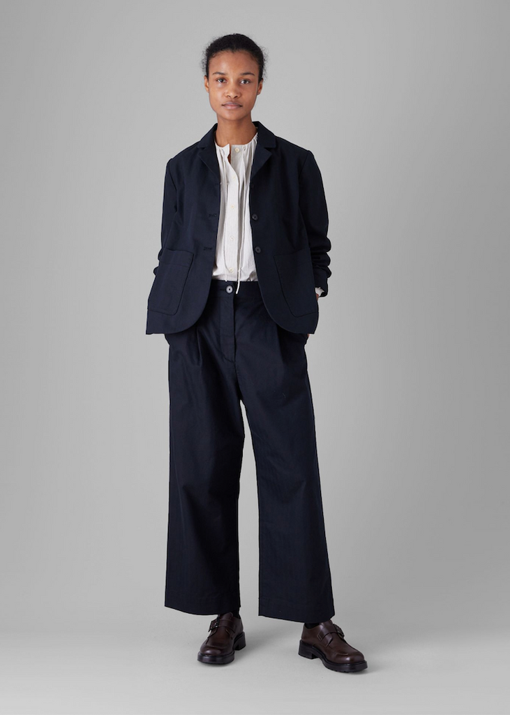 TOAST | Cotton Wool Herringbone Jacket