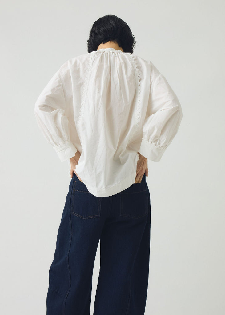 TOAST | Crockery Edge Cotton Poplin Top