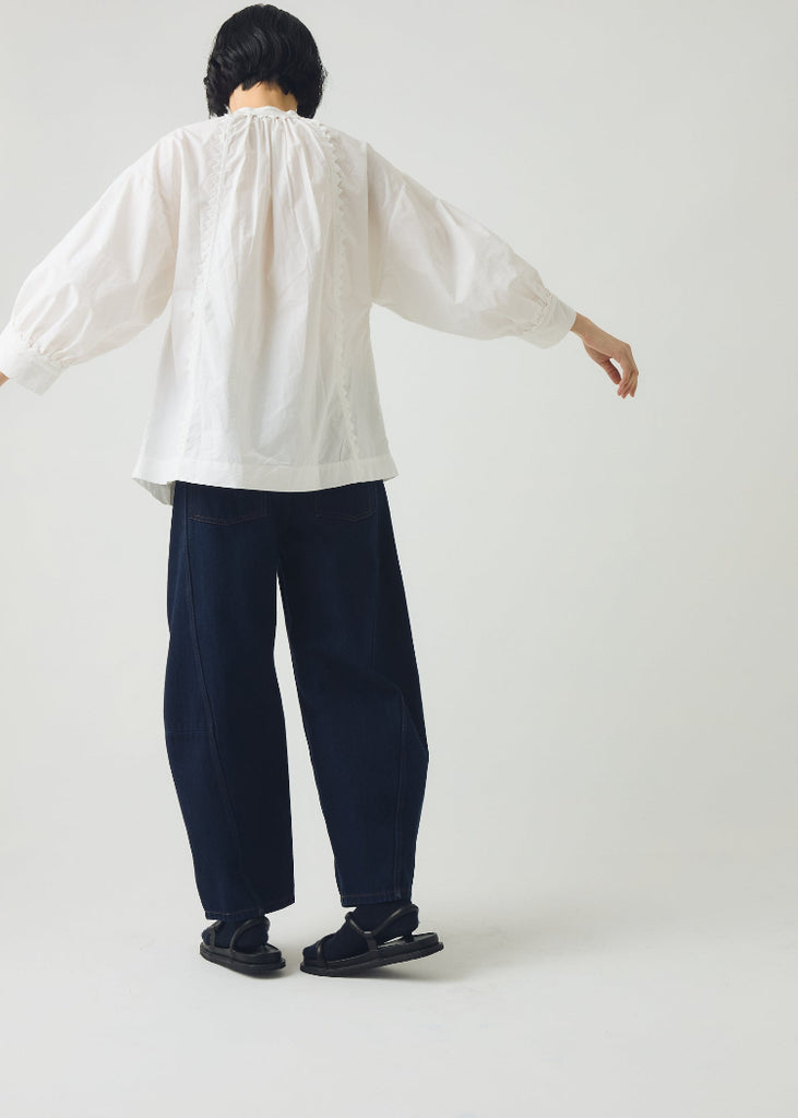 TOAST | Crockery Edge Cotton Poplin Top