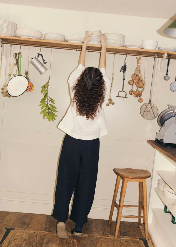 TOAST | Crockery Edge Cotton Poplin Top