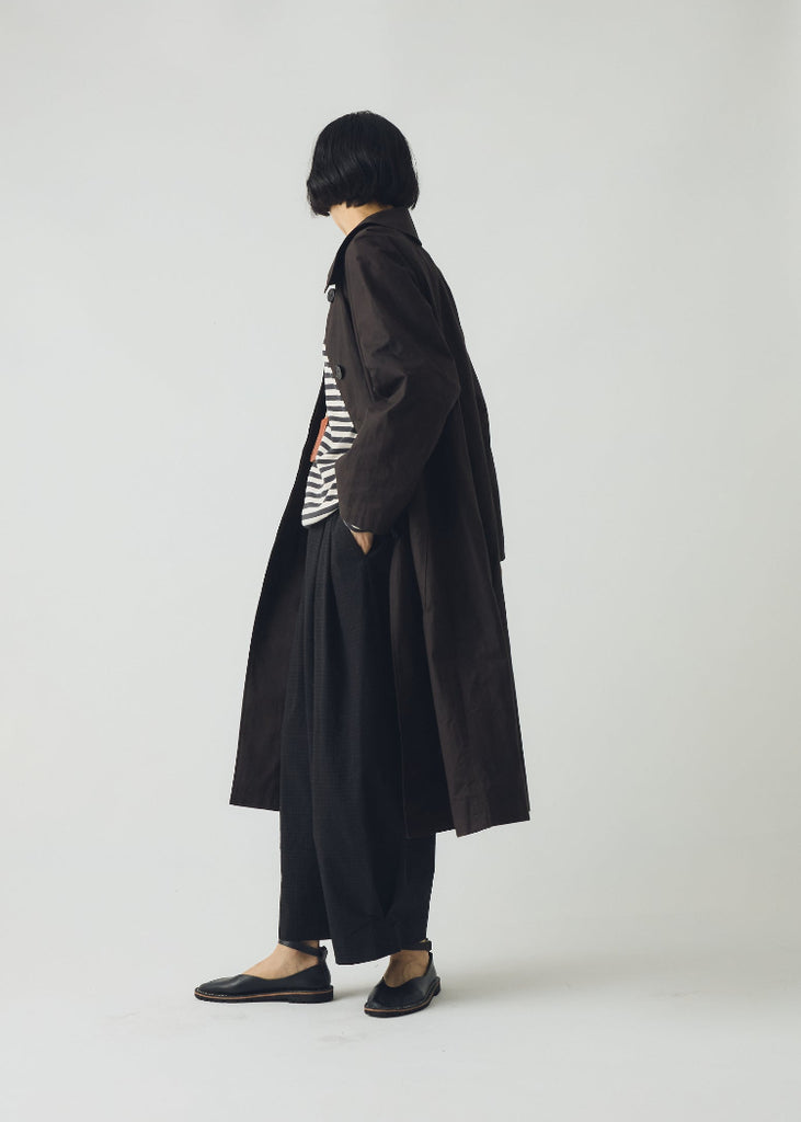 TOAST | Frankie Waxed Cotton Raglan Coat