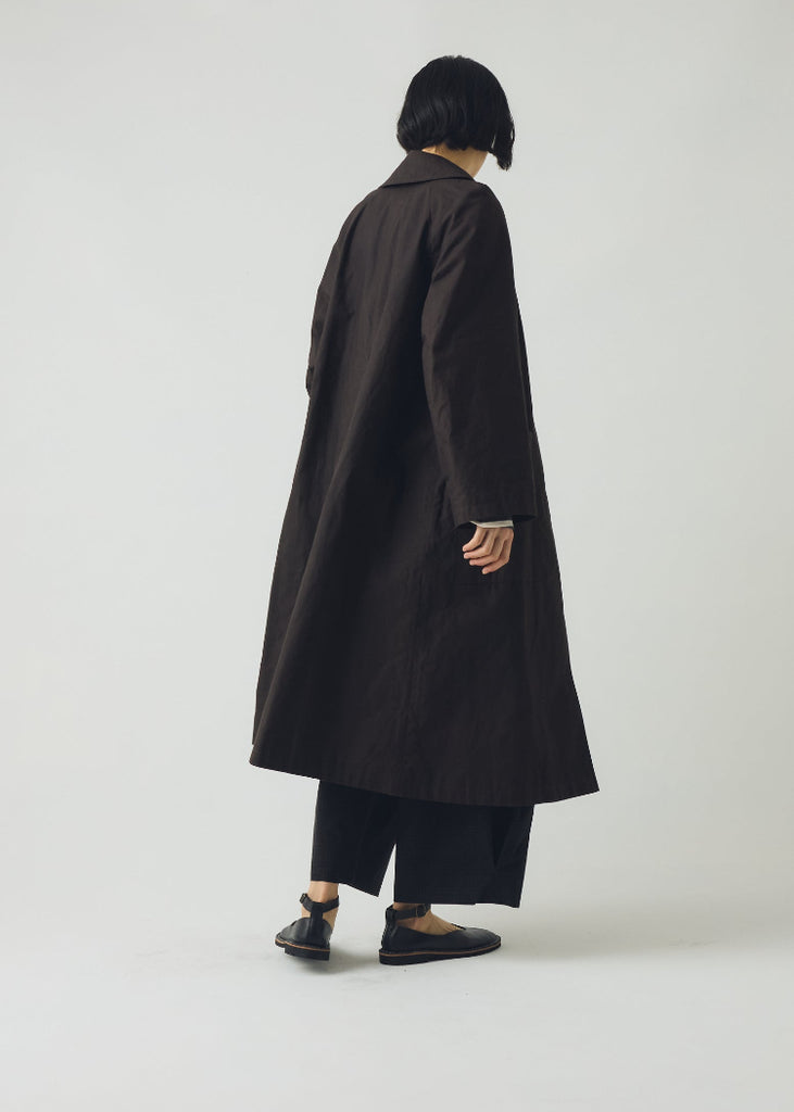 TOAST | Frankie Waxed Cotton Raglan Coat