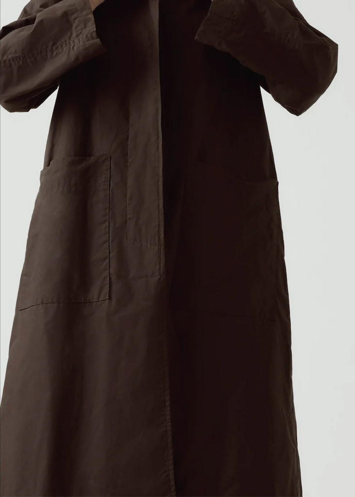 TOAST | Frankie Waxed Cotton Raglan Coat