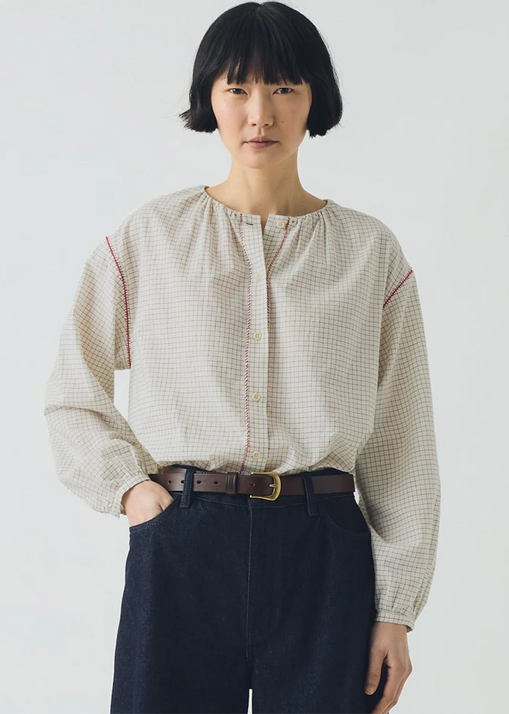 TOAST | Graph Check Mul Mul Shirt