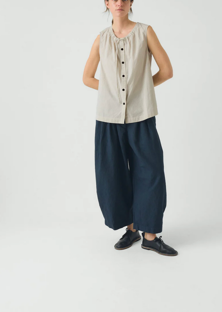 TOAST | Mini Stripe Cotton Top