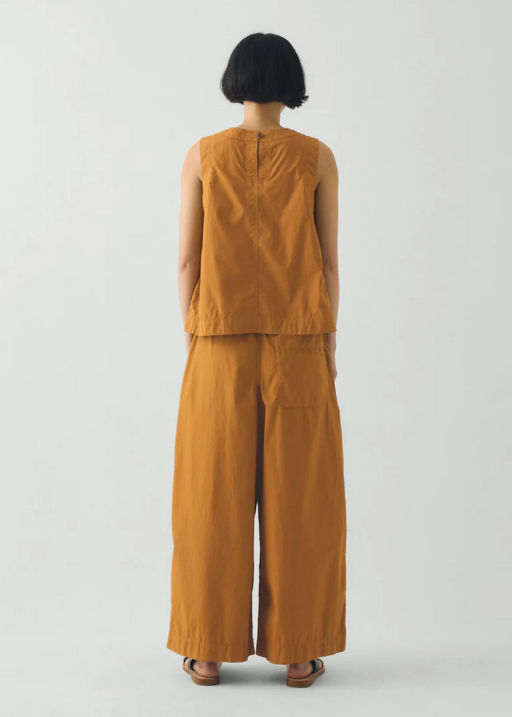 TOAST | Paneled Garment Dyed Sleeveless Top | Dhal